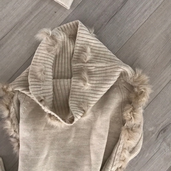 New Woman’s 100% Wool Set Sweater Skirt Size M - Picture 4 of 5